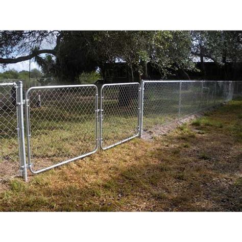 5' chain link fence gate|5ft wide chain link gate.